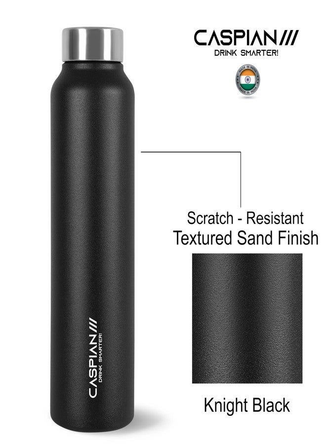 CASPIAN /// Astra Stainless Steel Water Bottle 1 Ltr (Litre) For Fridge,Home,Office,School,Gym-Ideal For Adults,Men,Women,Kids,Boys,Girls-1000Ml Leakproof,Rust Free,Set Of 3,Green Grey & Black - Image 4